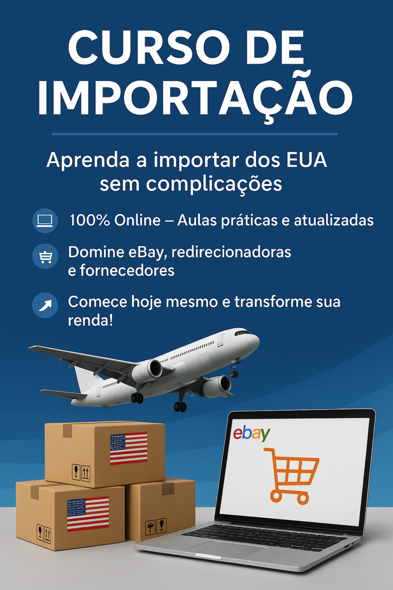 Curso completo de importação no EBay