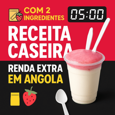 Apenas 2 ingredientes! Pronto em 5 minutos e tens renda EXTRA